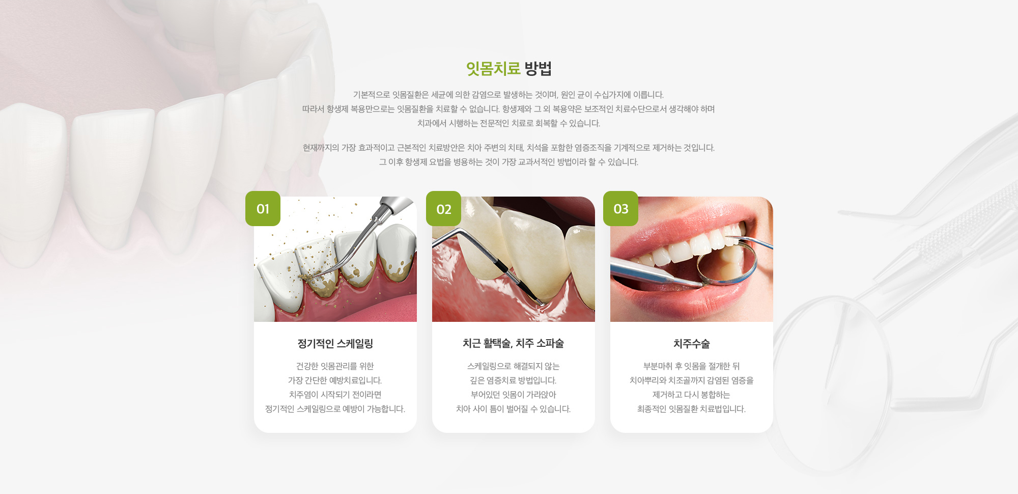 잇몸 치료